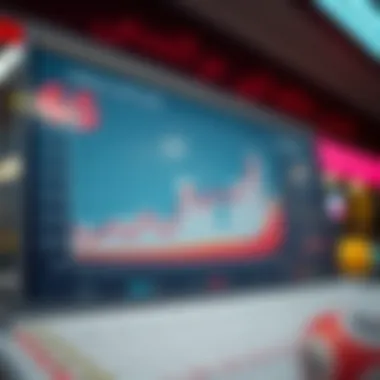 Graph illustrating lottery patterns and trends