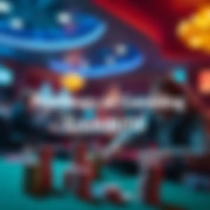 Infographic on the psychology of gambling