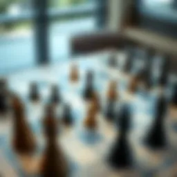 Strategic layout of a game board