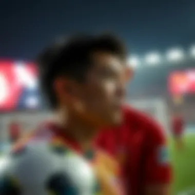 Promotional event for the Asian Cup