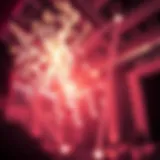 Illustration showcasing the excitement of the Australian Saturday Lotto.