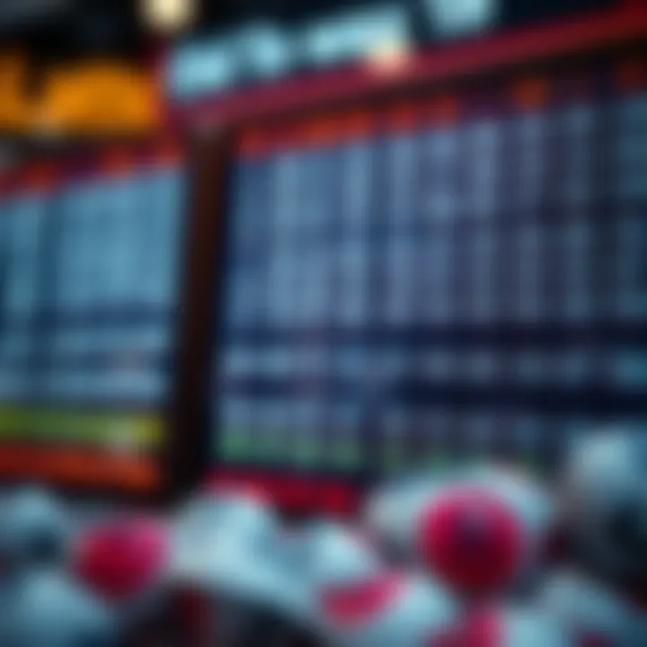 A visual representation of the odds and winning probabilities in the Australian Saturday Lotto.