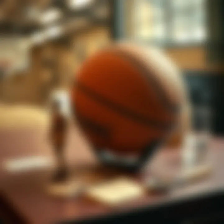 Historical basketball artifacts and memorabilia