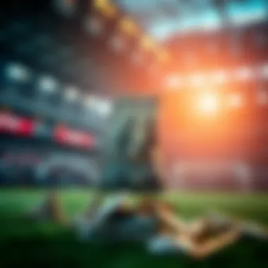 Conceptual image of financial gains through betting strategies