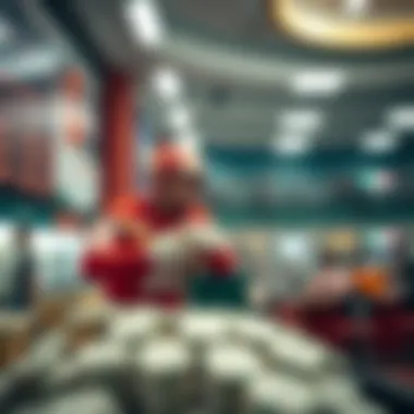 Utilization of cash deposits in betting