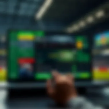 User Interface Design An engaging user interface of the betting platform