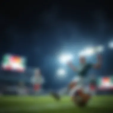 Visualizing the excitement of sports betting with dynamic graphics.