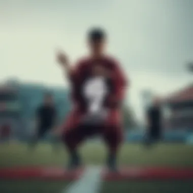 An illustration highlighting the principles of 명당 in spatial arrangement and energy flow.