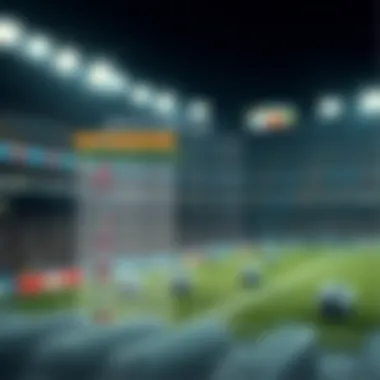 Detailed schedule of today's football matches