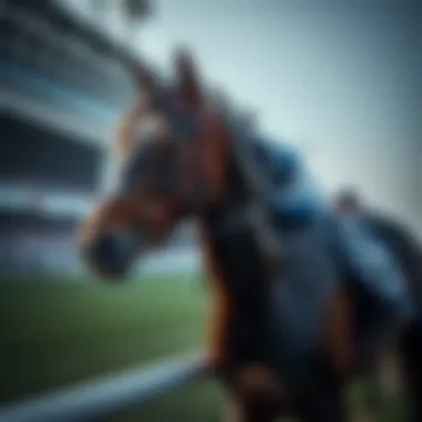 A forward-looking representation of the future of horse racing culture.