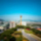 A panoramic view of Gwacheon city showcasing its diverse climate zones.