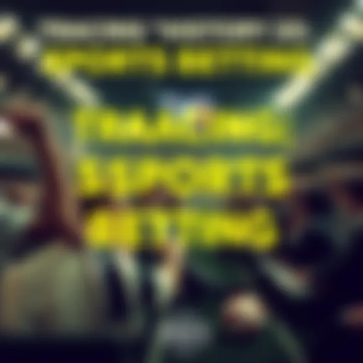 An informative graphic detailing the history of sports betting.