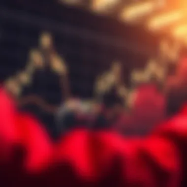 An analytical graph showing betting trends