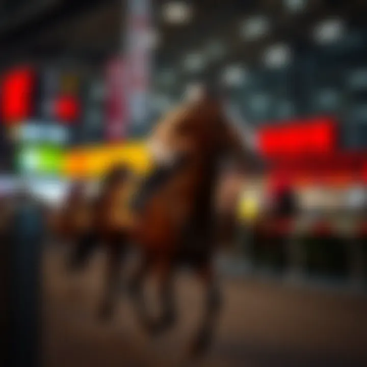 A visual representation of the regulatory environment for online horse racing