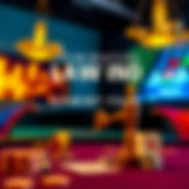 Gambling Laws and Regulations Graphic showcasing legal aspects of gambling