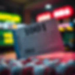 Conceptual representation of a lottery ticket