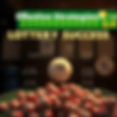 Graphical representation of lottery strategies