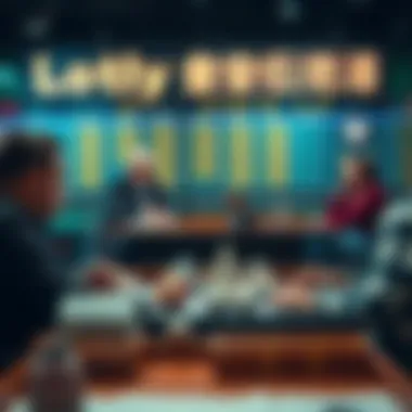 A thoughtful strategy session for lottery betting