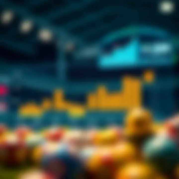 Statistical analysis chart of lottery outcomes