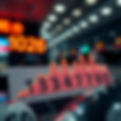 Graph illustrating the trend of lottery winning numbers