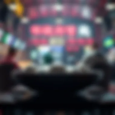 Visual representation of winning strategies in lottery