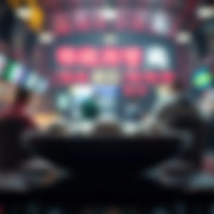 Visual representation of winning strategies in lottery