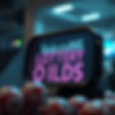 Graphical representation of lottery odds