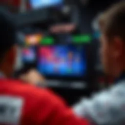 Conceptual illustration of a lottery simulator interface