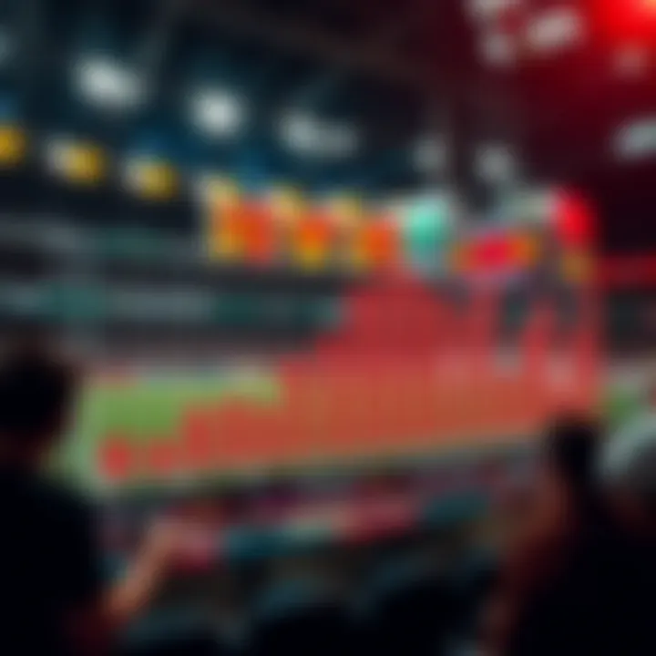 Graph depicting the evolution of betting strategies over time.