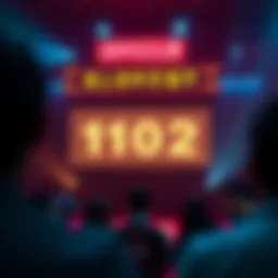 Winning numbers announcement