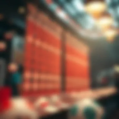 Visual representation of winning patterns