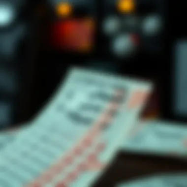 The intricate patterns of lottery tickets