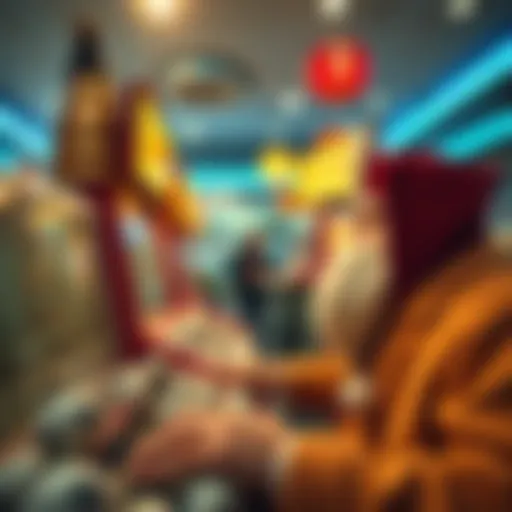 A captivating representation of the history of lottery games