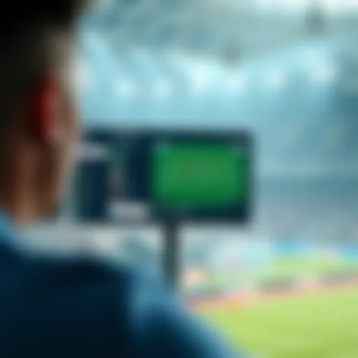 Live sports commentary interface