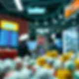 Visual representation of online lottery platforms