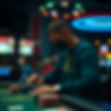 Illustration of preventative strategies in gambling