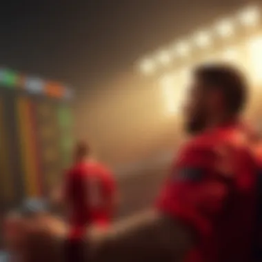 Illustration showing applications of probability in sports betting