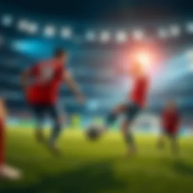 Dynamic soccer match broadcast