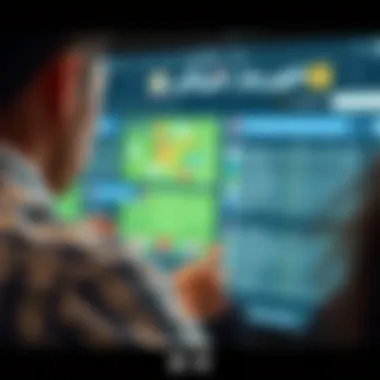 User interface of the Speedkino BePick platform