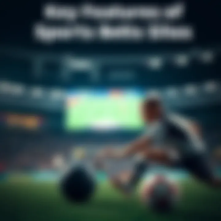 Overview of sports betting site features