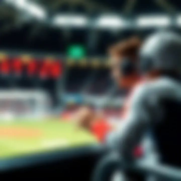 Visual representation of sports betting strategies