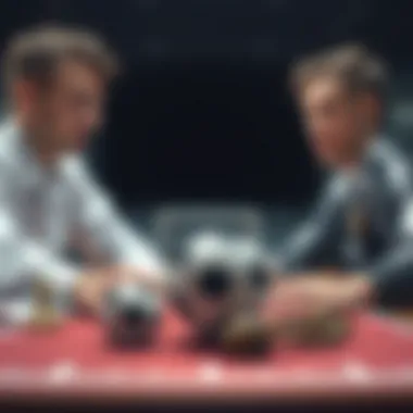 Illustration of strategic decision-making in sports betting