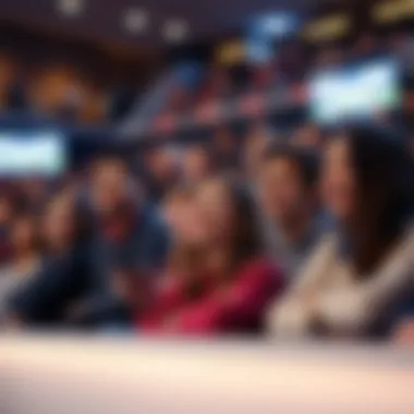 Diverse audience enjoying a sports streaming event together