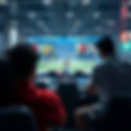 Dynamic sports streaming interface showcasing live games