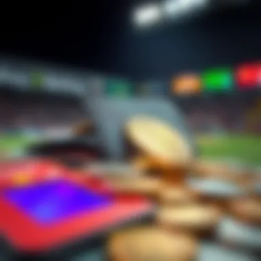 Visualization of various types of digital wallets