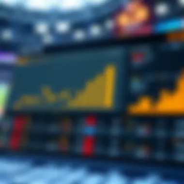 An analytical chart showcasing betting strategies and trends in a visually engaging format.